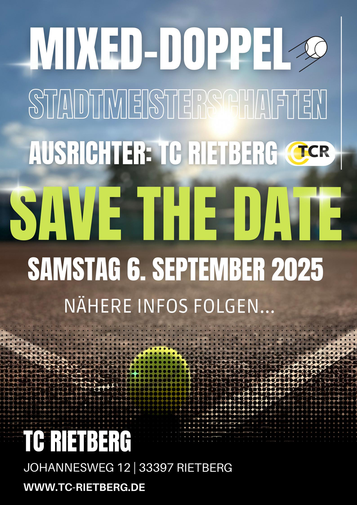Mixed-Doppel Stadtmeisterschaften 2025 in Rietberg