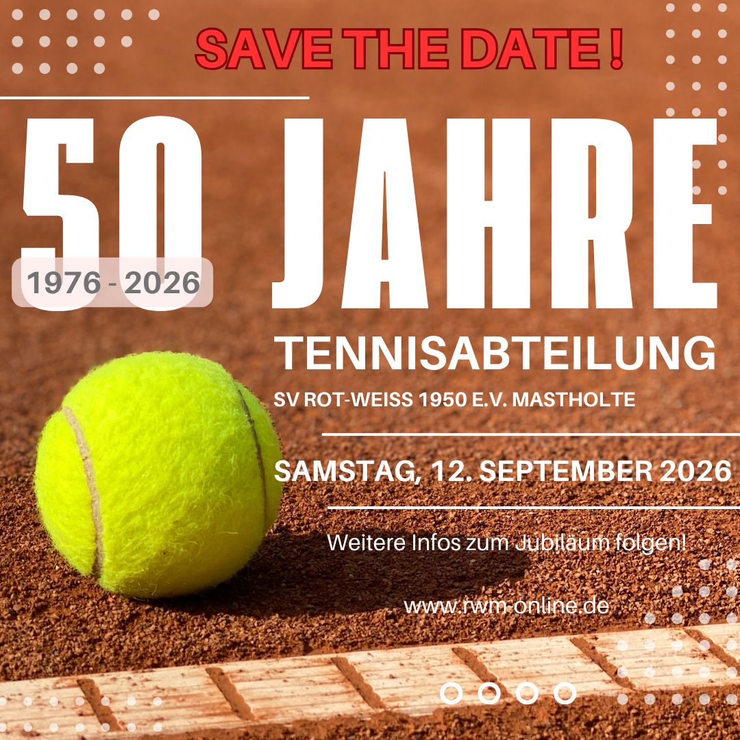 RWM-Jubiläum Tennisabteilung