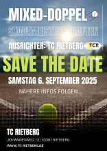 Mixed-Doppel Stadtmeisterschaften 2025 in Rietberg