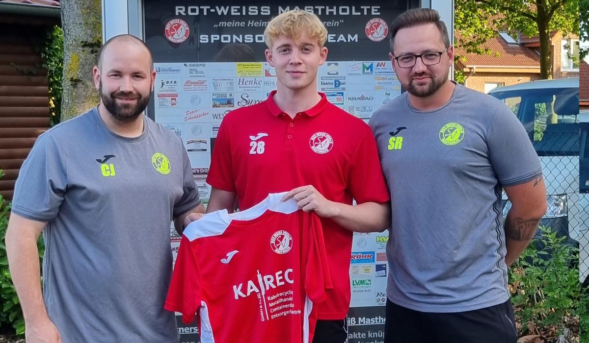 Lennard und das Trainerteam