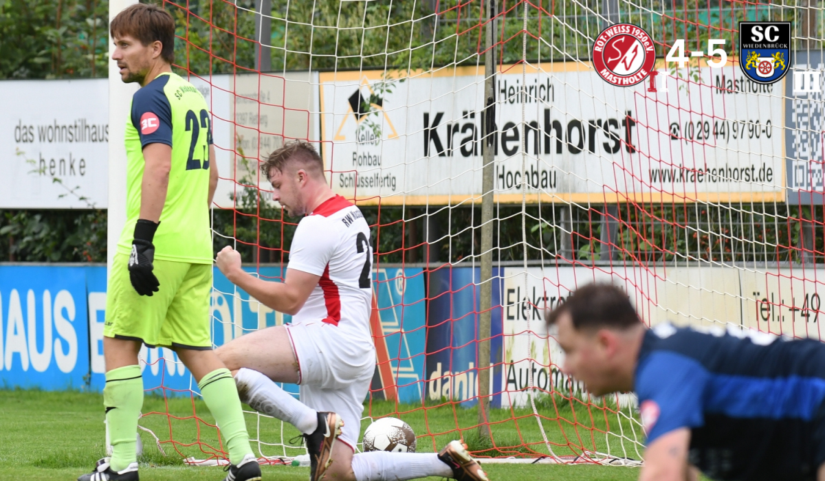 Rudi Milberger nach dem 1:0