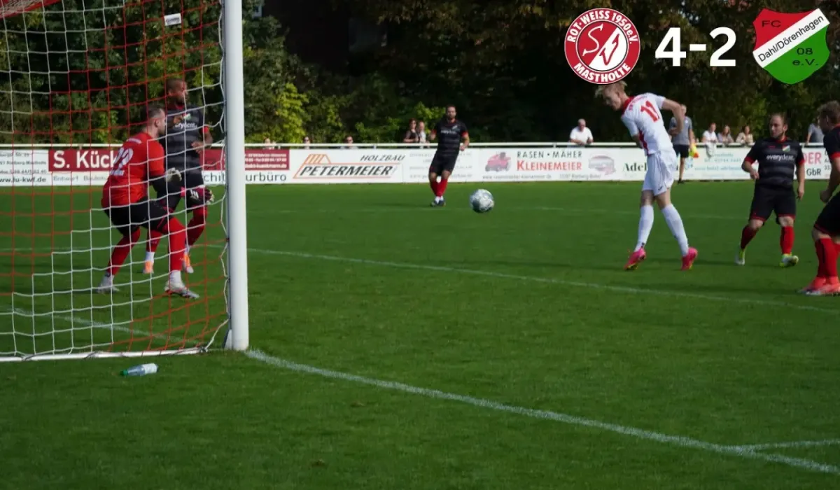 Niklas Rauh Sekunden vor dem 1:0