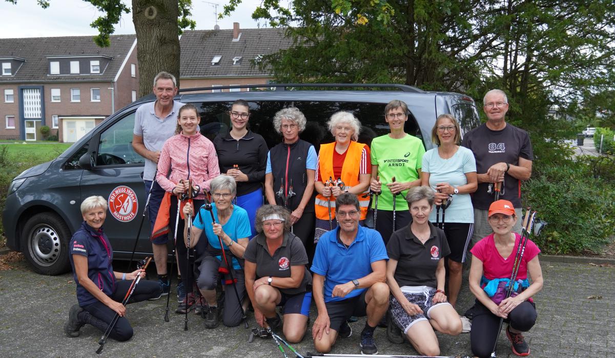 Nordic Walking Gruppenfoto