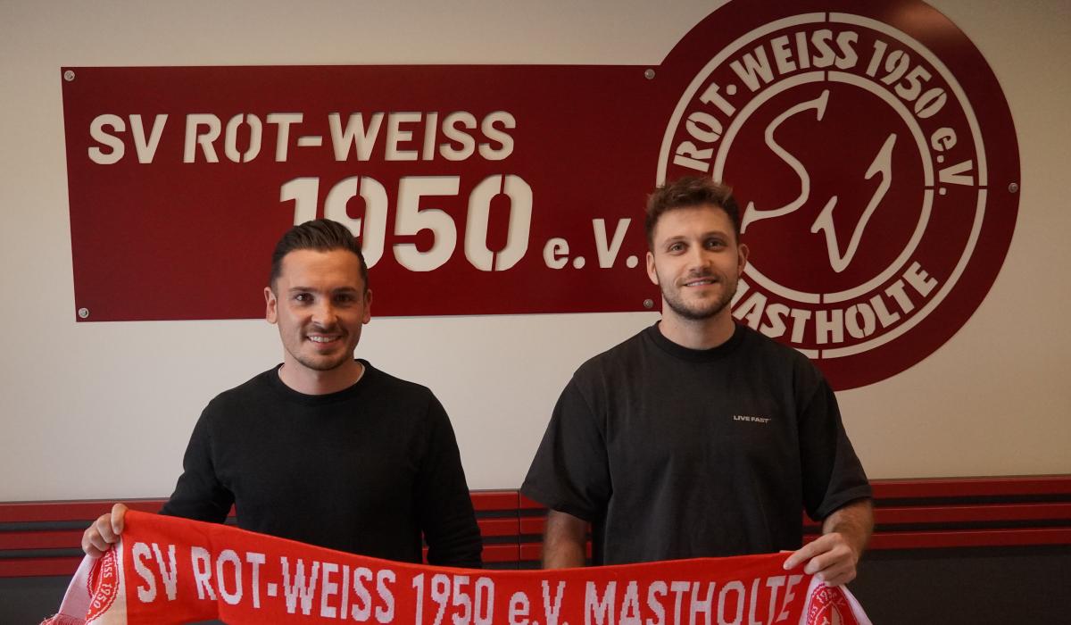 Unsere Neuzugänge - Angelo links, Luca rechts