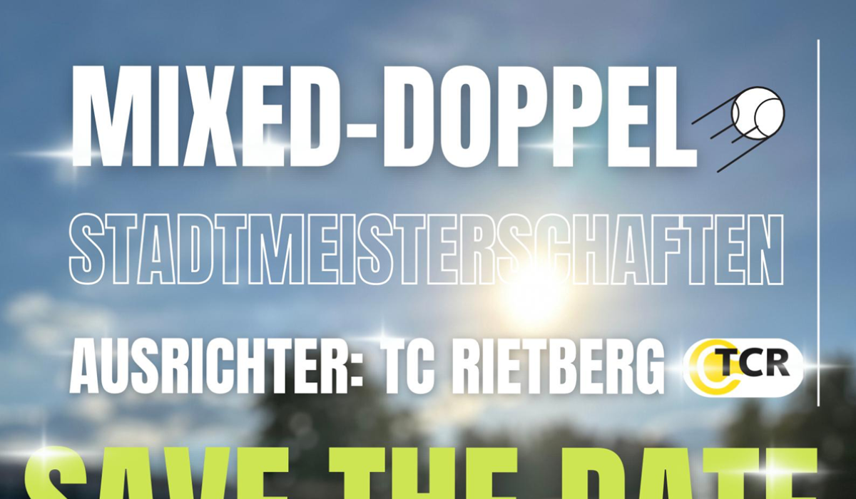 Mixed-Doppel Stadtmeisterschaften 2025 in Rietberg