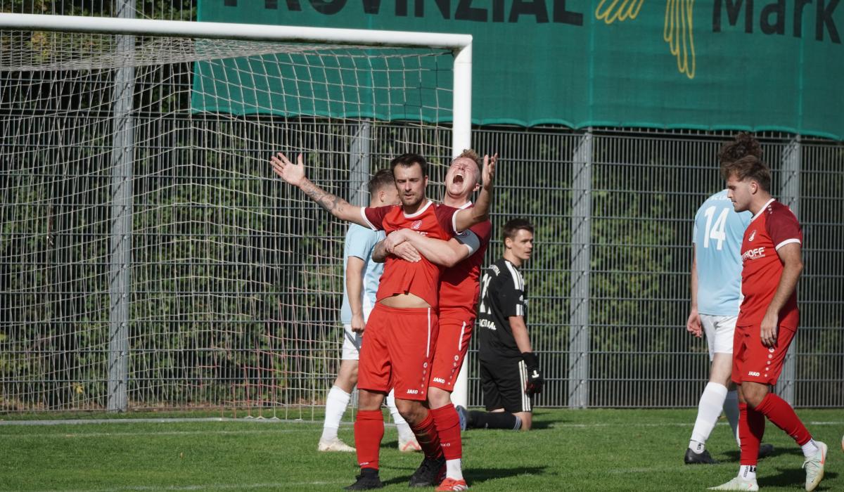 Jubel über das 2:0