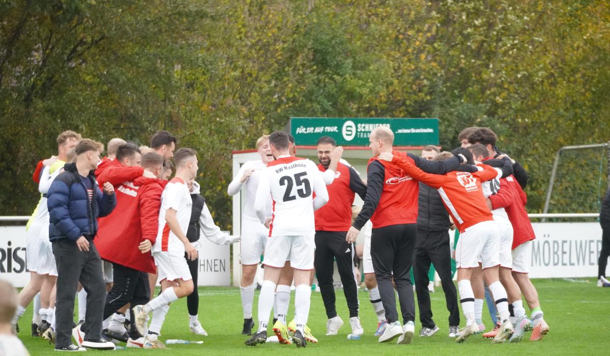 Derbysieger Jubelkreis