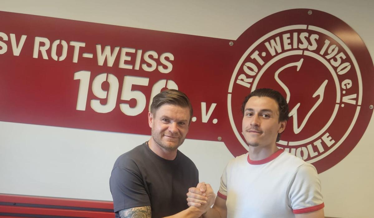 Neuzugang Vincenzo und Trainer Andrej