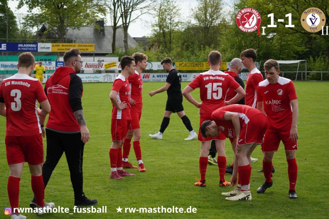 Bedröppelte Gesichter bei der Zweiten