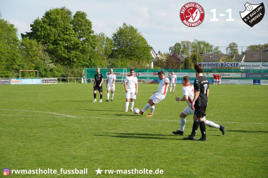 Sebastian Meister bei der Ausführung des Ausgleichs