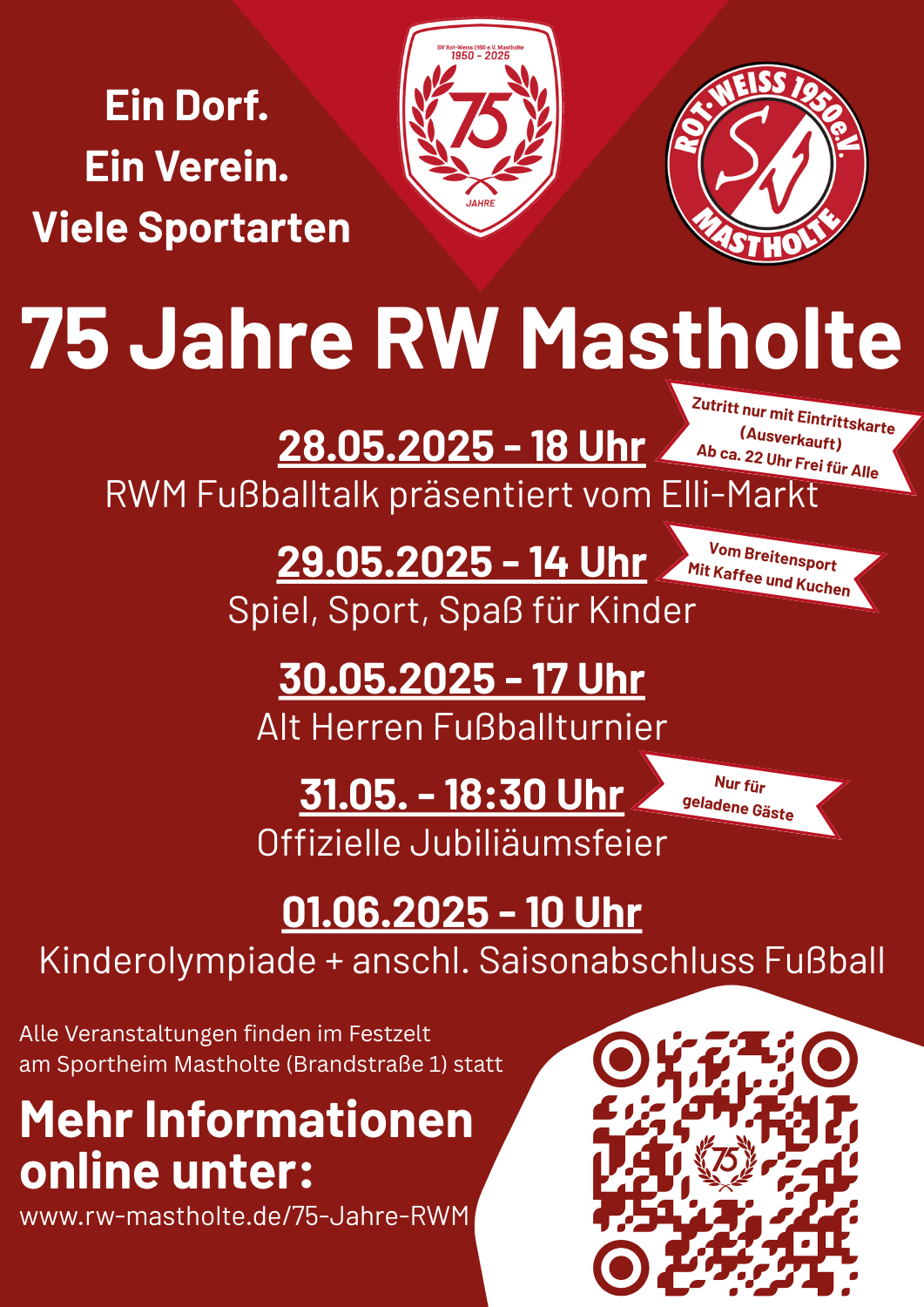 Das Jubiläumsprogramm