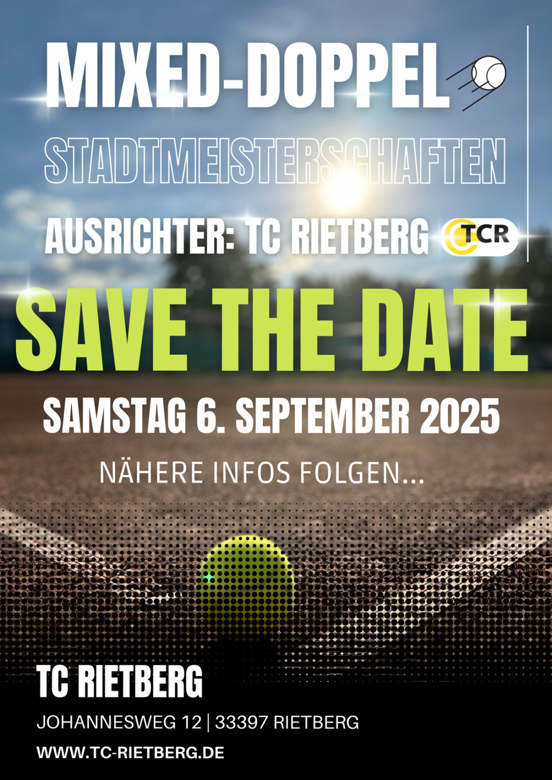 Mixed-Doppel Stadtmeisterschaften 2025 in Rietberg